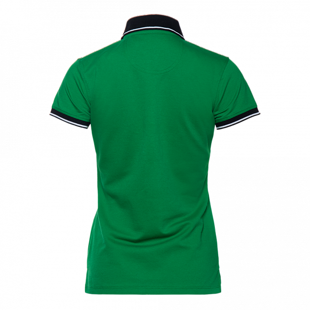 Рубашка поло Рубашка женская 04CW Зелёный с логотипом в Волгограде заказать по выгодной цене в кибермаркете AvroraStore
