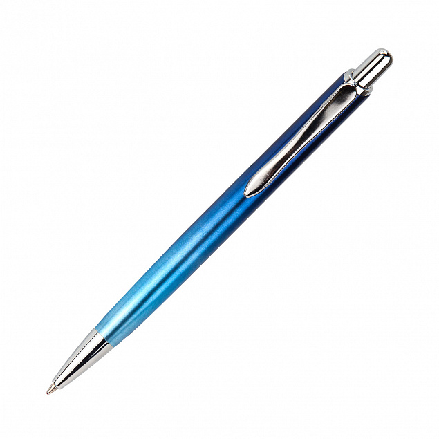 Шариковая ручка Mirage, синяя с логотипом в Волгограде заказать по выгодной цене в кибермаркете AvroraStore