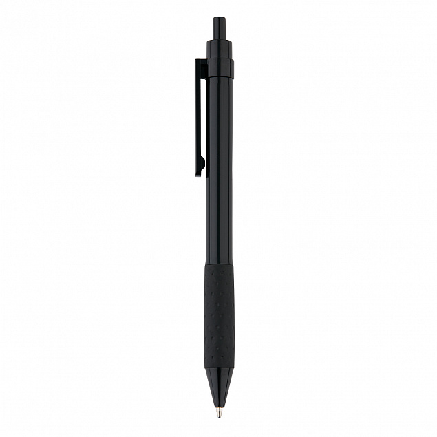 Ручка X2, черный с логотипом в Волгограде заказать по выгодной цене в кибермаркете AvroraStore