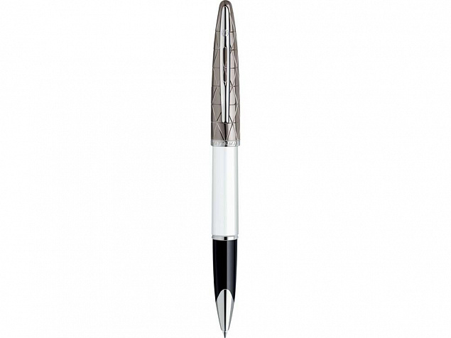 Ручка роллер «Carene Contemporary White ST» с логотипом в Волгограде заказать по выгодной цене в кибермаркете AvroraStore