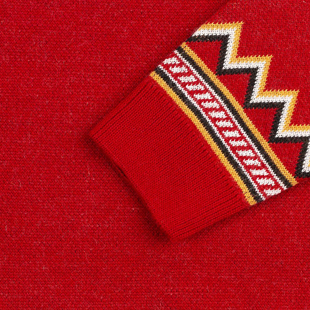 Джемпер Totem Fox, красный с логотипом в Волгограде заказать по выгодной цене в кибермаркете AvroraStore