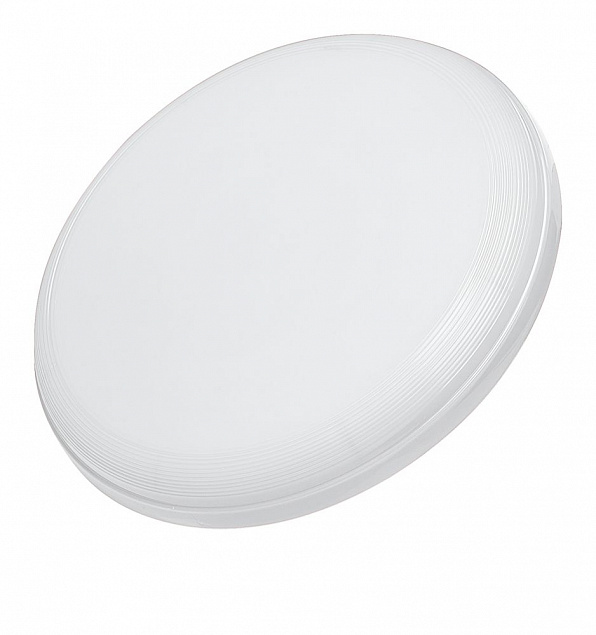 Летающая тарелка-фрисби Yukon, белая с логотипом в Волгограде заказать по выгодной цене в кибермаркете AvroraStore