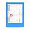 Календарь настольный Zeit - Синий HH с логотипом в Волгограде заказать по выгодной цене в кибермаркете AvroraStore
