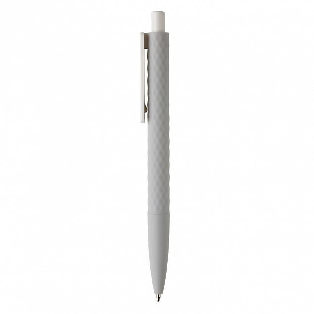 Ручка X3 Smooth Touch, серый с логотипом в Волгограде заказать по выгодной цене в кибермаркете AvroraStore