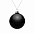 Елочный шар Finery Gloss, 8 см, глянцевый черный с логотипом в Волгограде заказать по выгодной цене в кибермаркете AvroraStore