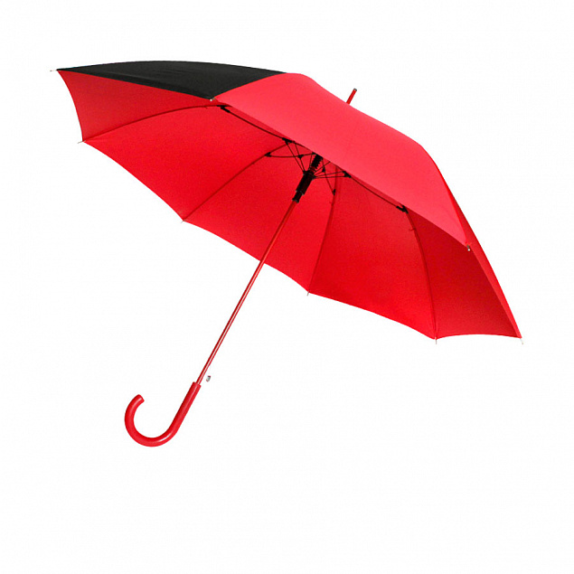 Зонт-трость Vivo - Красный PP с логотипом в Волгограде заказать по выгодной цене в кибермаркете AvroraStore