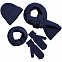Варежки Nordkyn, серые с логотипом в Волгограде заказать по выгодной цене в кибермаркете AvroraStore
