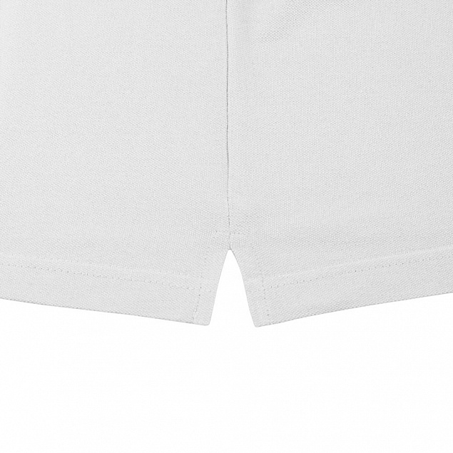 Рубашка поло Heavymill белая с логотипом в Волгограде заказать по выгодной цене в кибермаркете AvroraStore