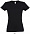 Фуфайка (футболка) IMPERIAL женская,Глубокий черный L с логотипом в Волгограде заказать по выгодной цене в кибермаркете AvroraStore