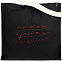 Холщовая сумка с вышивкой «Тонкая красная линия», черная с логотипом в Волгограде заказать по выгодной цене в кибермаркете AvroraStore