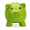 Копилка "Свинка" с логотипом в Волгограде заказать по выгодной цене в кибермаркете AvroraStore