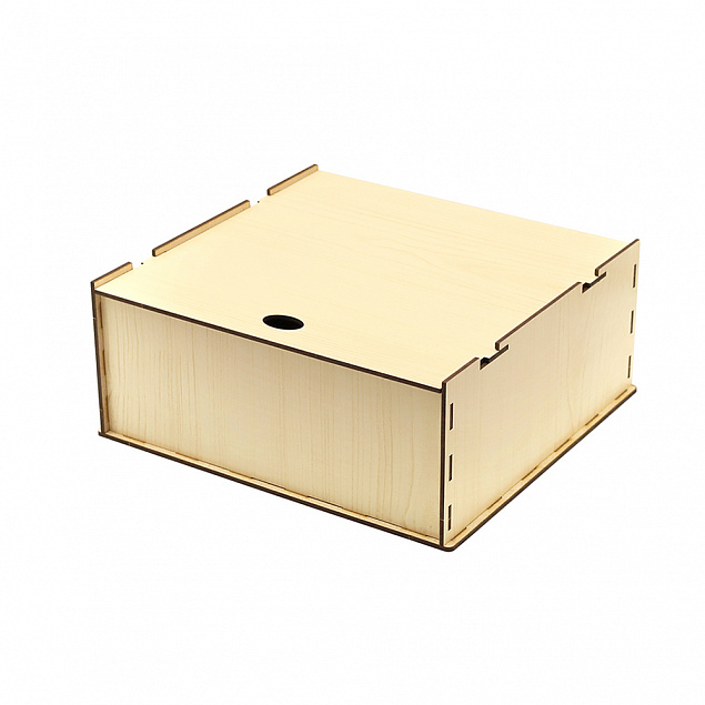 Подарочная коробка ламинированная из HDF 24,5*25,5*10,5 см с логотипом в Волгограде заказать по выгодной цене в кибермаркете AvroraStore