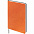 Ежедневник Petrus, недатированный, оранжевый с логотипом в Волгограде заказать по выгодной цене в кибермаркете AvroraStore