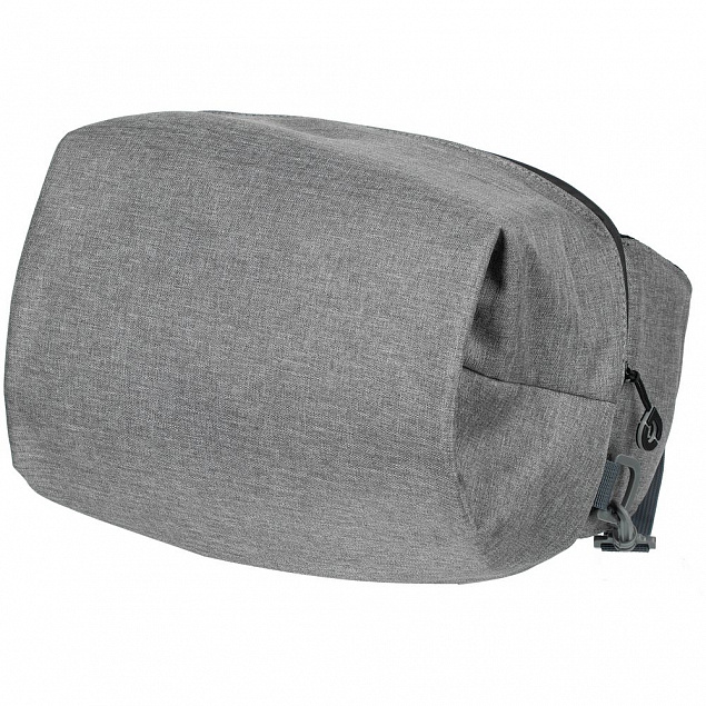 Рюкзак на одно плечо Burst Tweed, серый с логотипом в Волгограде заказать по выгодной цене в кибермаркете AvroraStore