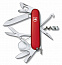 Офицерский нож Explorer 91, красный с логотипом в Волгограде заказать по выгодной цене в кибермаркете AvroraStore