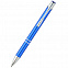 Ручка металлическая Holly - Синий HH с логотипом в Волгограде заказать по выгодной цене в кибермаркете AvroraStore