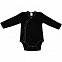 Боди детское Baby Prime, черное с логотипом в Волгограде заказать по выгодной цене в кибермаркете AvroraStore