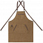 Фартук Craft, коричневый с логотипом в Волгограде заказать по выгодной цене в кибермаркете AvroraStore