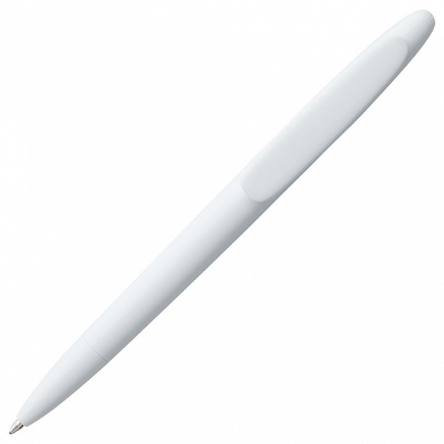 Ручка шариковая Prodir DS5 TPP, белая с логотипом в Волгограде заказать по выгодной цене в кибермаркете AvroraStore