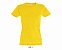Фуфайка (футболка) IMPERIAL женская,Жёлтый 3XL с логотипом в Волгограде заказать по выгодной цене в кибермаркете AvroraStore