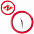 Часы настенные "ПРОМО" разборные ; красный, D28,5 см; пластик с логотипом в Волгограде заказать по выгодной цене в кибермаркете AvroraStore