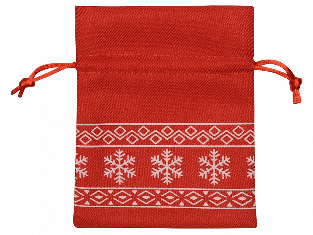 Мешочек подарочный новогодний с логотипом в Волгограде заказать по выгодной цене в кибермаркете AvroraStore