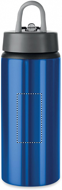 Фляга алюминиевая 600мл с логотипом в Волгограде заказать по выгодной цене в кибермаркете AvroraStore