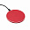Беспроводное зарядное устройство Flappy, красный, черный с логотипом в Волгограде заказать по выгодной цене в кибермаркете AvroraStore