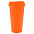 Стакан с крышкой Color Cap, оранжевый с логотипом в Волгограде заказать по выгодной цене в кибермаркете AvroraStore