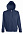 Толстовка мужская на молнии с капюшоном Seven Men 290, серый меланж с логотипом в Волгограде заказать по выгодной цене в кибермаркете AvroraStore