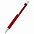 Ручка металлическая Rebecca - Красный PP с логотипом в Волгограде заказать по выгодной цене в кибермаркете AvroraStore