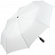 Зонт складной Profile, белый с логотипом в Волгограде заказать по выгодной цене в кибермаркете AvroraStore