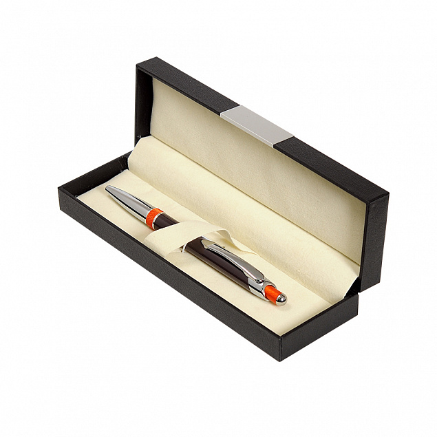Коробка подарочная, футляр, пластик, с алюминиевой вставкой, для 1 ручки с логотипом в Волгограде заказать по выгодной цене в кибермаркете AvroraStore