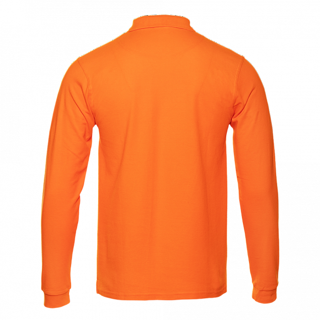 Рубашка поло Рубашка 104LS Оранжевый с логотипом в Волгограде заказать по выгодной цене в кибермаркете AvroraStore