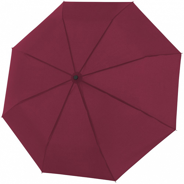 Складной зонт Fiber Magic Superstrong, бордовый с логотипом в Волгограде заказать по выгодной цене в кибермаркете AvroraStore