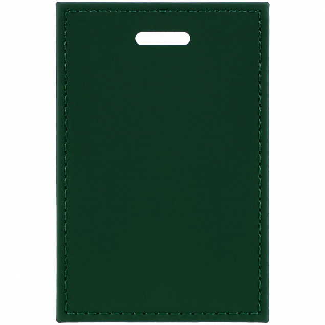 Чехол для пропуска Shall, зеленый с логотипом в Волгограде заказать по выгодной цене в кибермаркете AvroraStore