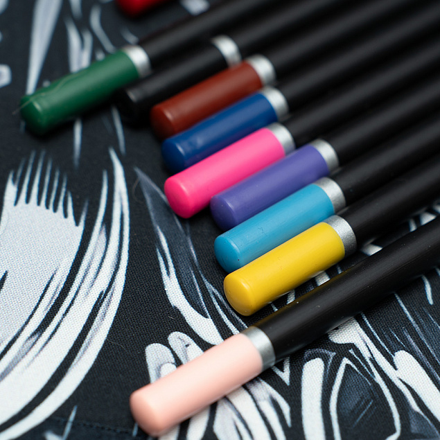 Набор цветных карандашей PROFESSIONAL, 12 цветов с логотипом в Волгограде заказать по выгодной цене в кибермаркете AvroraStore