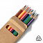 Набор цветных карандашей двухцветных MERIDIAN, 6шт./12 цветов с логотипом в Волгограде заказать по выгодной цене в кибермаркете AvroraStore