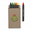 Набор восковых карандашей с логотипом в Волгограде заказать по выгодной цене в кибермаркете AvroraStore