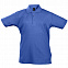 Рубашка поло детская Summer II Kids 170, ярко-синяя с логотипом в Волгограде заказать по выгодной цене в кибермаркете AvroraStore