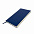 Бизнес-блокнот SMARTI, A5, синий, мягкая обложка, в клетку с логотипом в Волгограде заказать по выгодной цене в кибермаркете AvroraStore