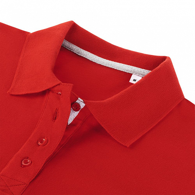 Рубашка поло женская Virma Premium Lady, красная с логотипом в Волгограде заказать по выгодной цене в кибермаркете AvroraStore
