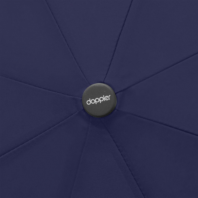 Зонт складной Fiber Magic, темно-синий с логотипом в Волгограде заказать по выгодной цене в кибермаркете AvroraStore