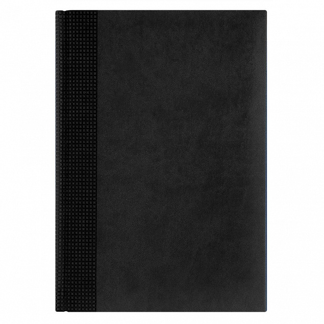 Недатированный ежедневник VELVET 650U (5451) 145x205мм , без календаря, черный с логотипом в Волгограде заказать по выгодной цене в кибермаркете AvroraStore