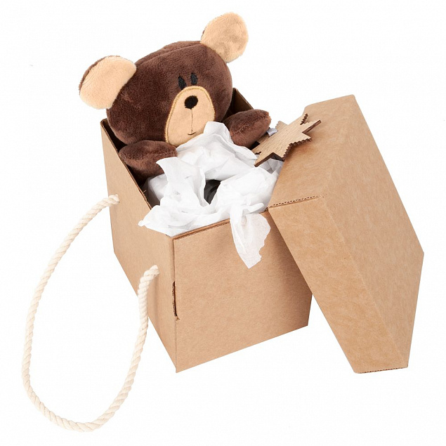 Набор «Медовый мишка» с логотипом в Волгограде заказать по выгодной цене в кибермаркете AvroraStore