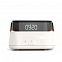 Светодиодный USB увлажнитель-ароматизатор Brava с часами, белый с логотипом в Волгограде заказать по выгодной цене в кибермаркете AvroraStore