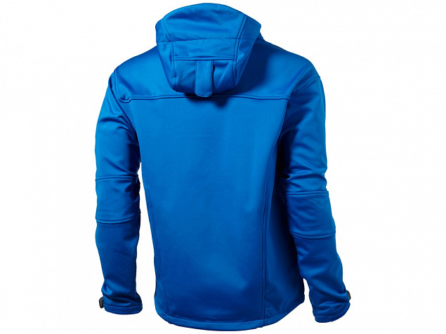 Куртка софтшел Match мужская, небесно-синий/серый с логотипом в Волгограде заказать по выгодной цене в кибермаркете AvroraStore
