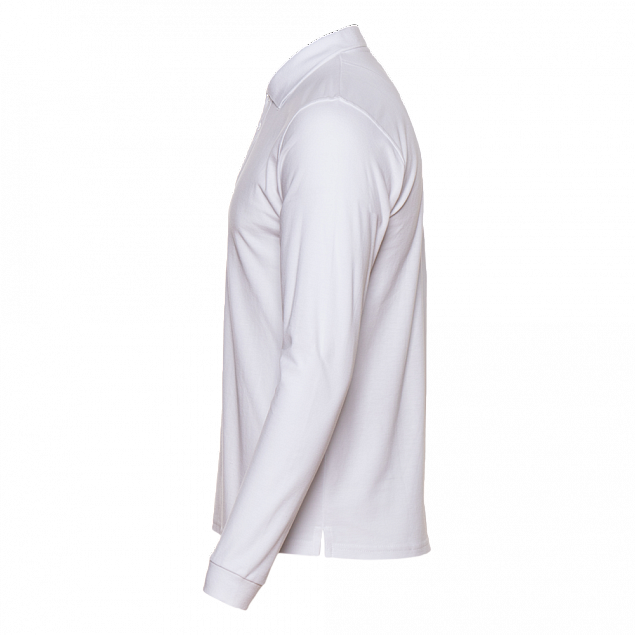 Рубашка поло Рубашка 104LS Белый с логотипом в Волгограде заказать по выгодной цене в кибермаркете AvroraStore