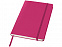 Блокнот классический офисный Juan А5, розовый с логотипом в Волгограде заказать по выгодной цене в кибермаркете AvroraStore
