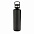 Герметичная вакуумная бутылка, черная с логотипом в Волгограде заказать по выгодной цене в кибермаркете AvroraStore